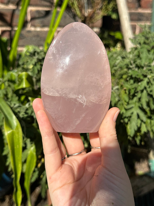 Star Rose Quartz Freeform