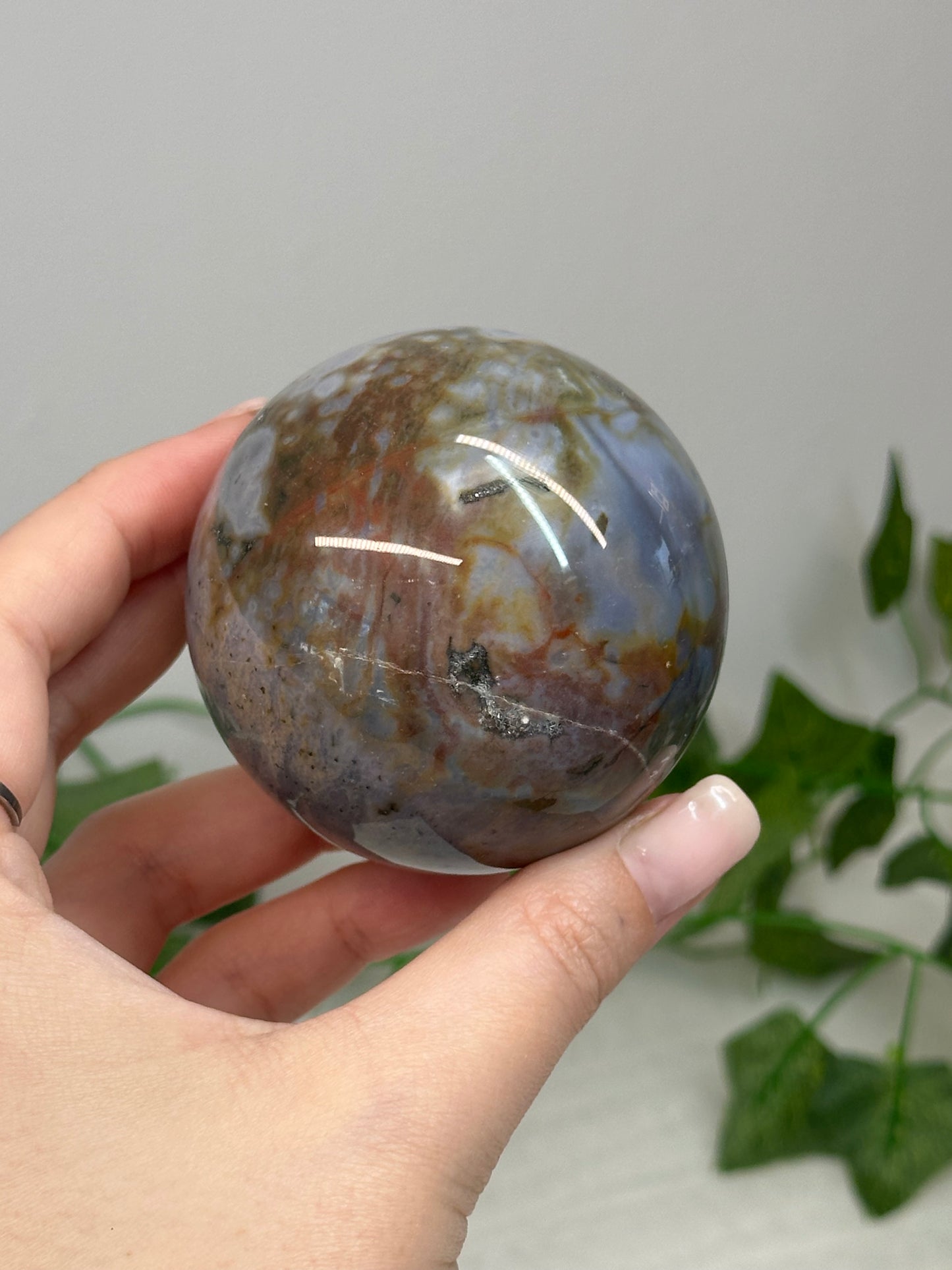 6.2cm Ocean Jasper Sphere