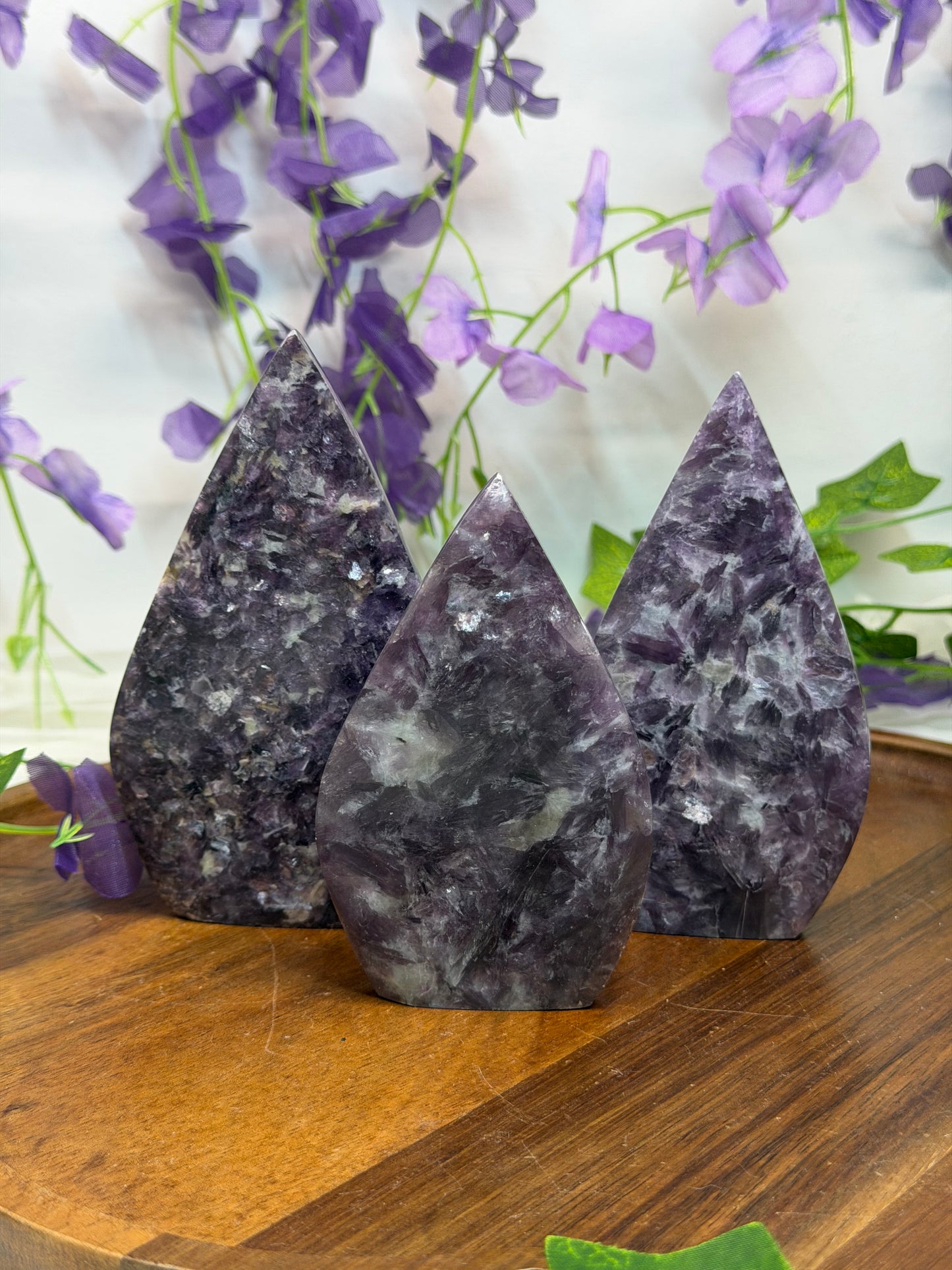Purple Mica Shields