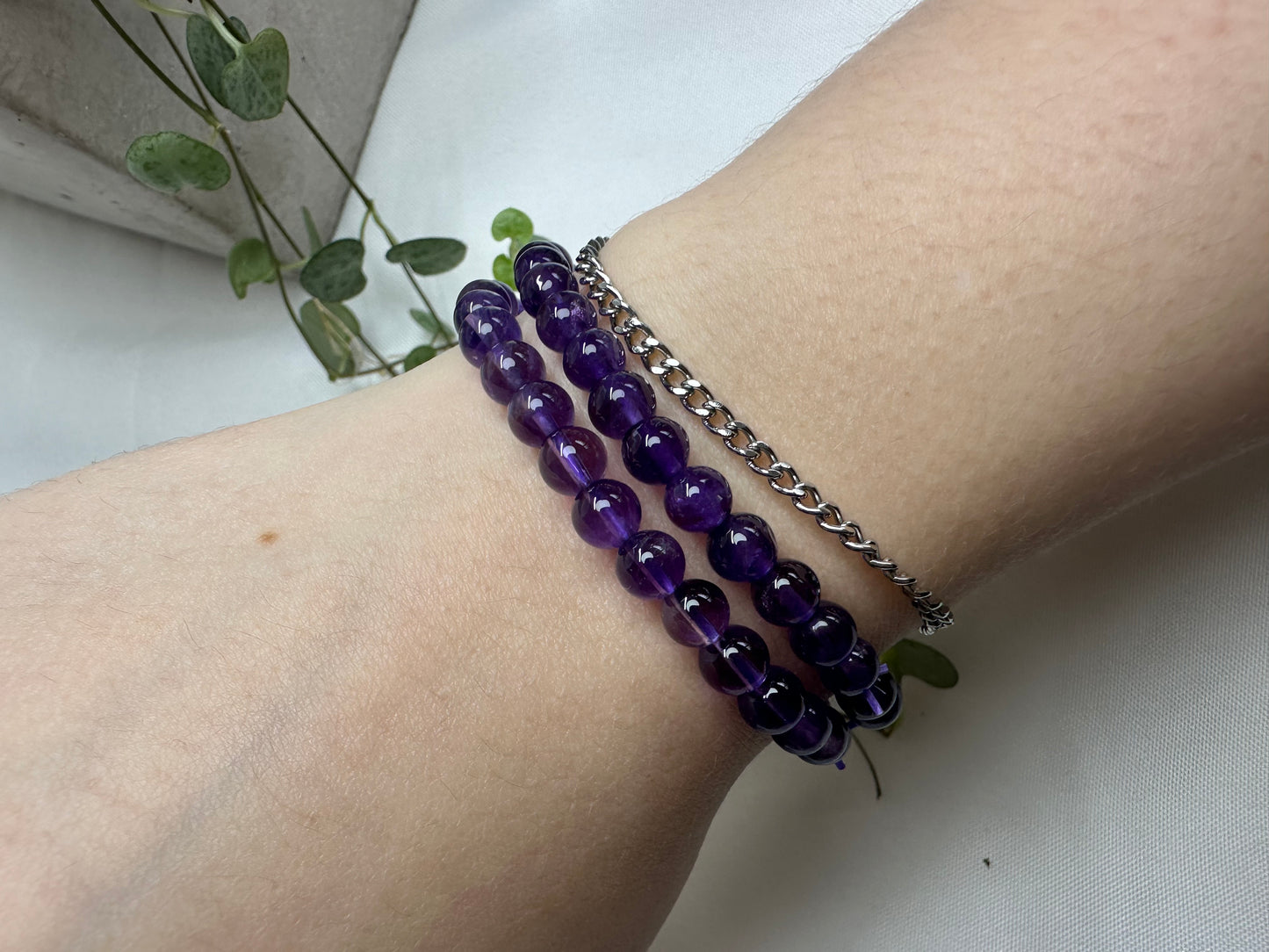 6mm Beaded Bracelets