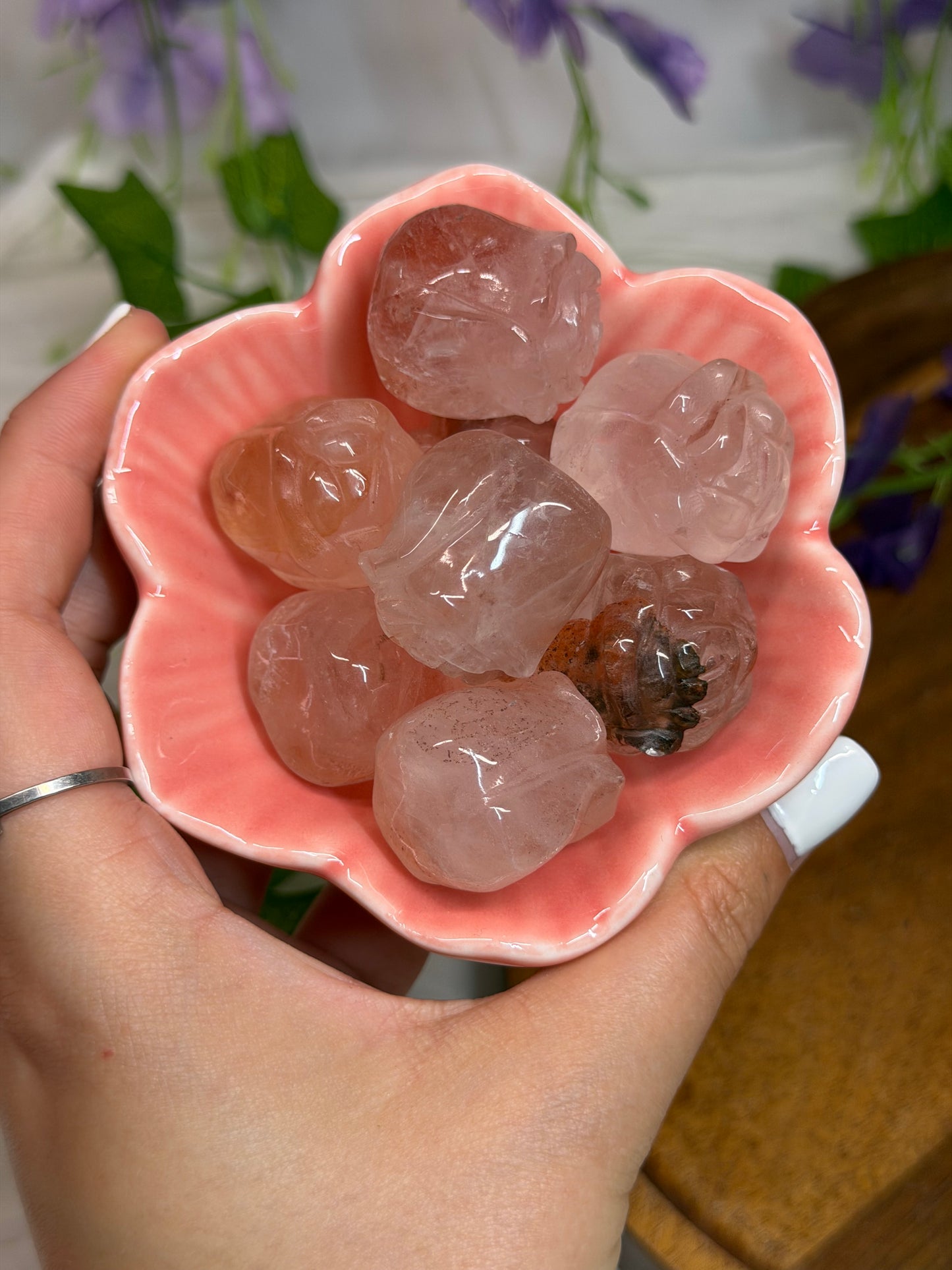 Fire Quartz Rose