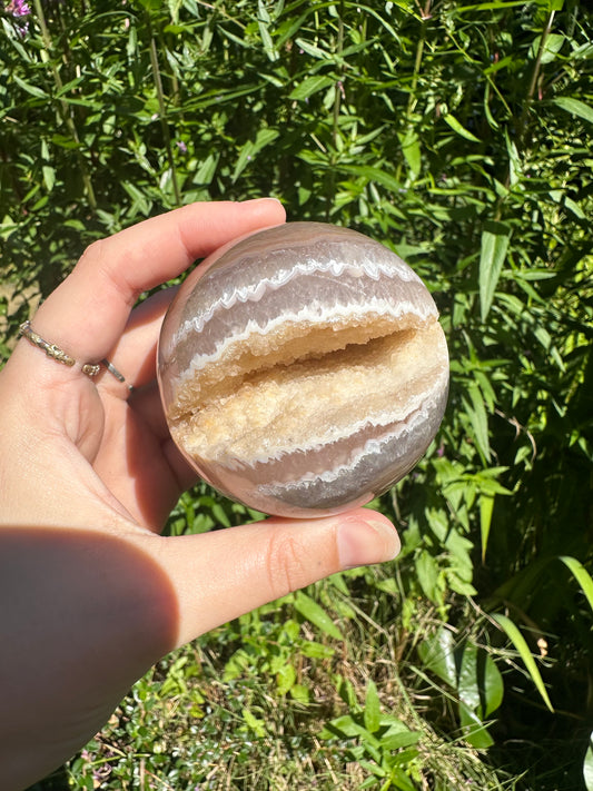 Druzy Agate Sphere