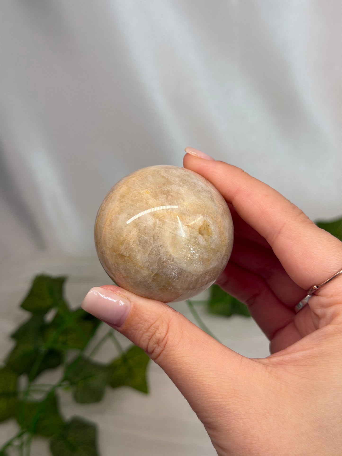 4.8cm Moonstone Sphere