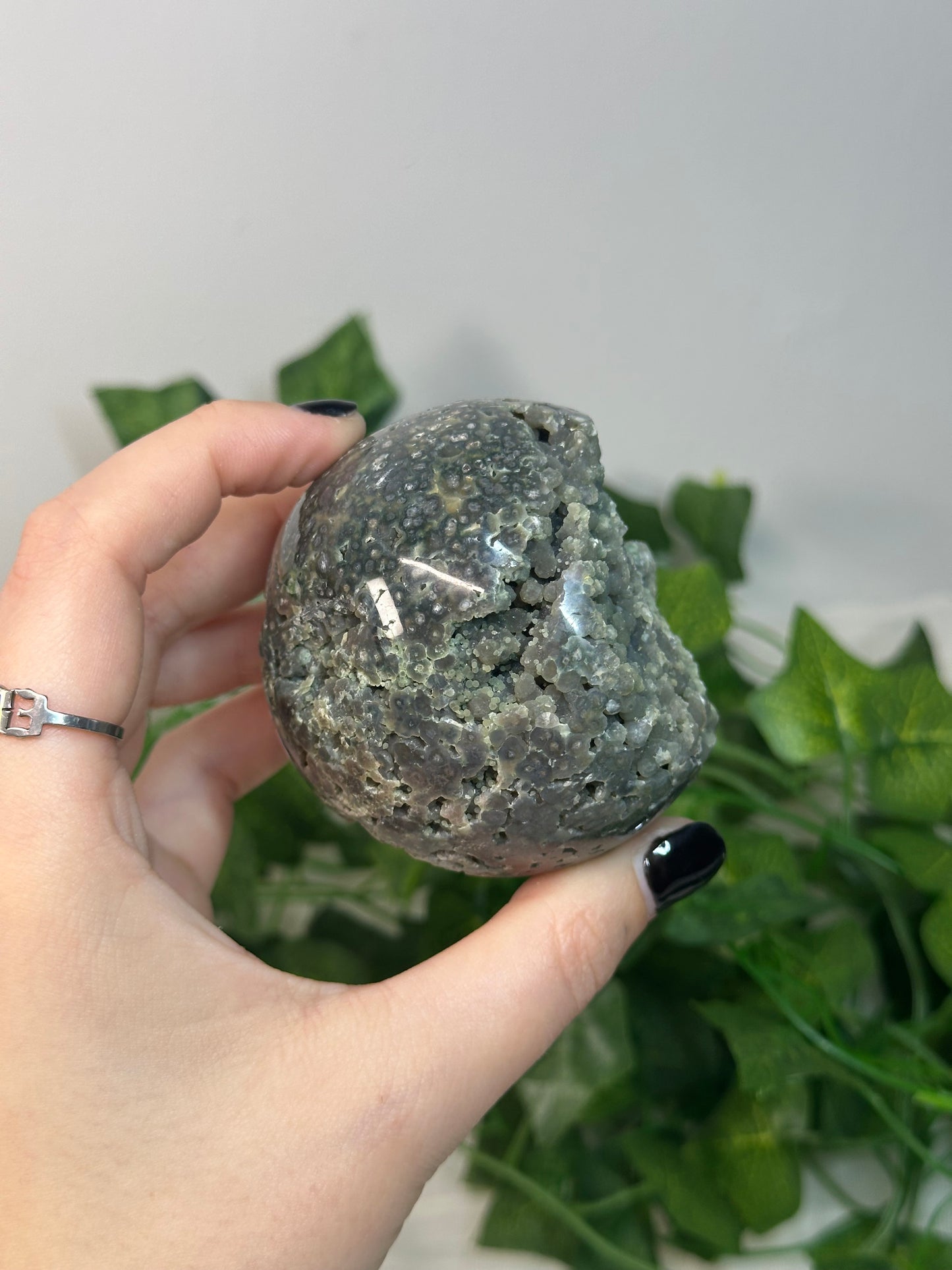 Grape Agate Sphere