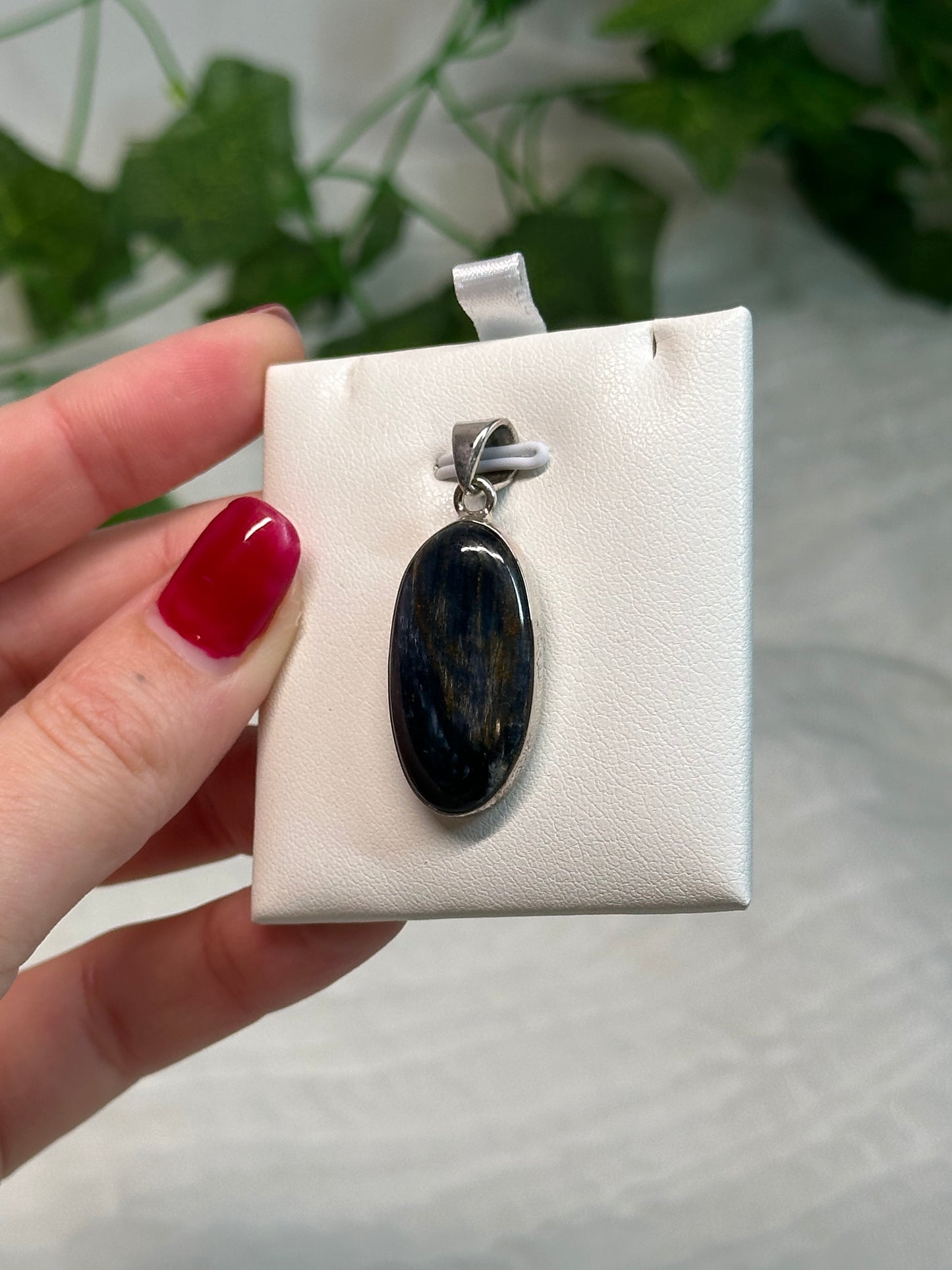 Pietersite Pendant (925 Sterling Silver)