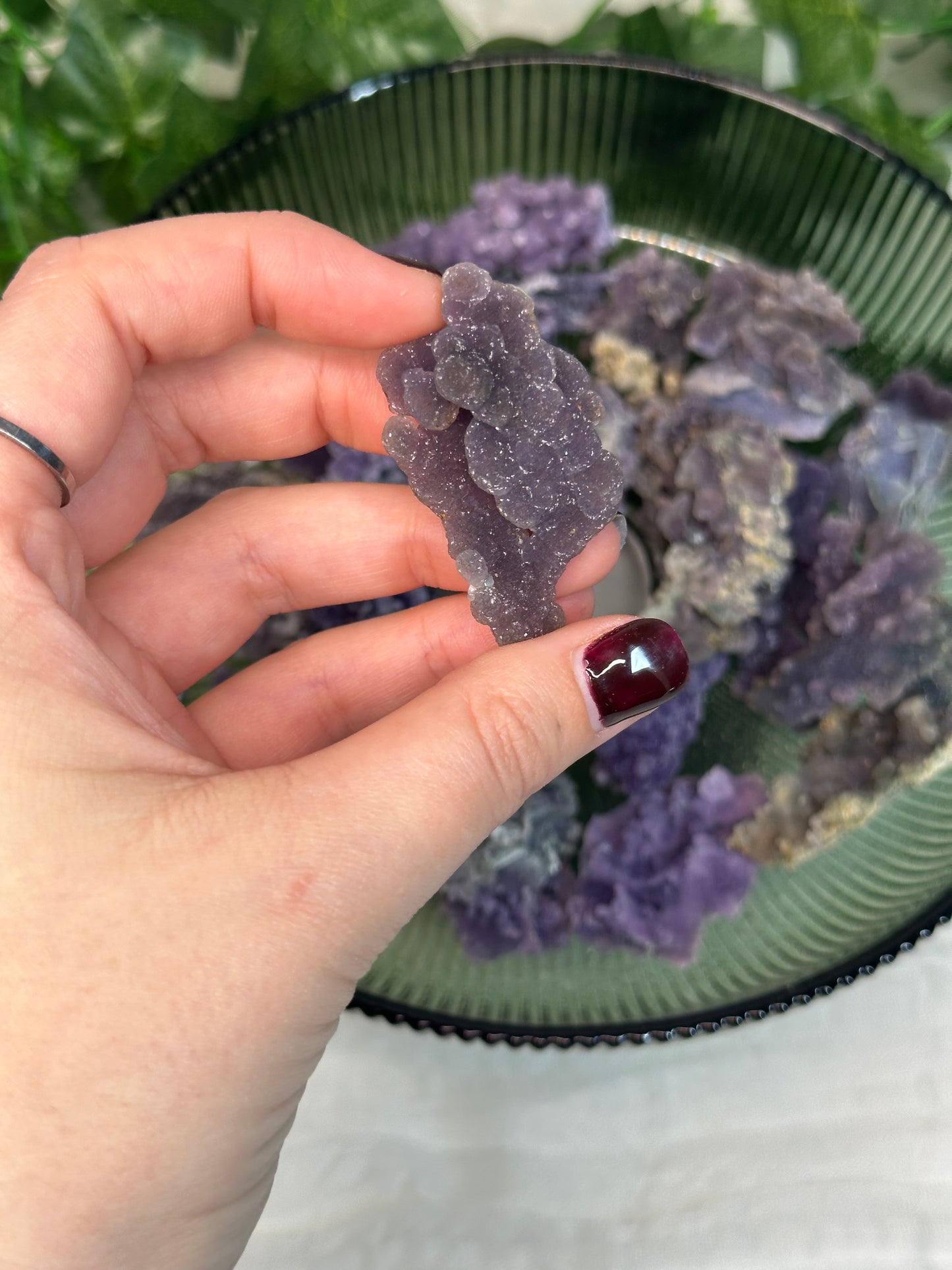 Small Grape Agate Cluster