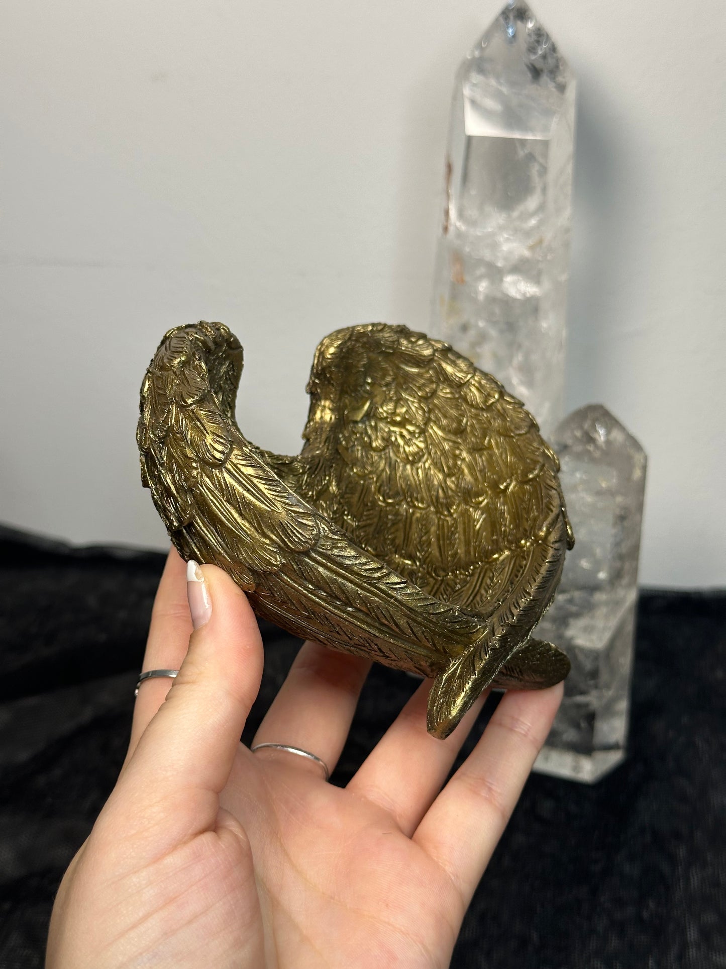 Gold Wing Trinket Dish