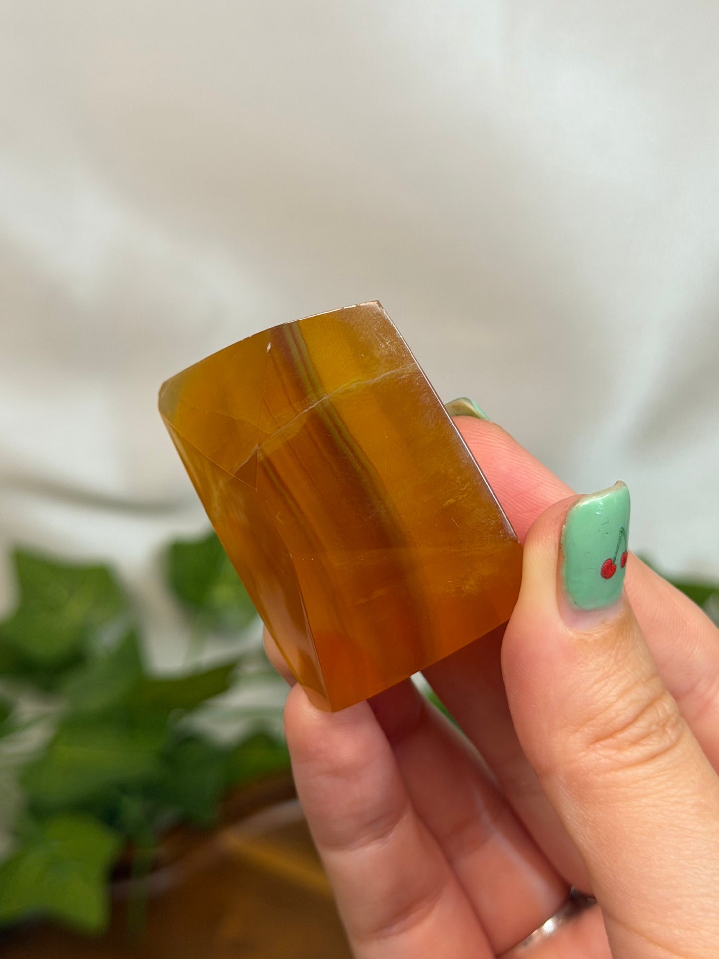 Mango Fluorite Freeforms