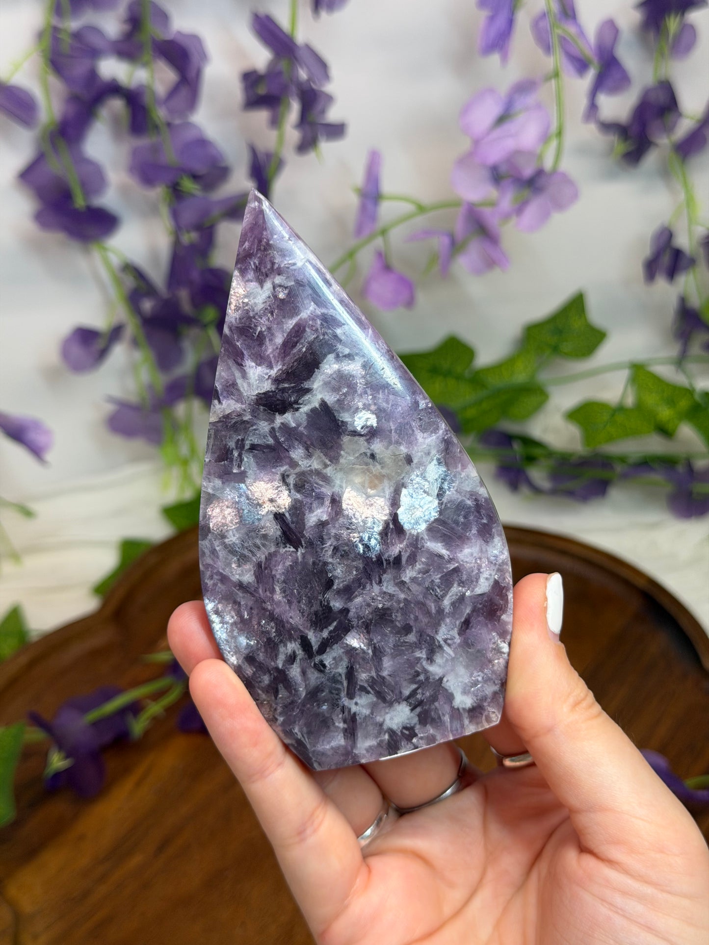 Purple Mica Shields