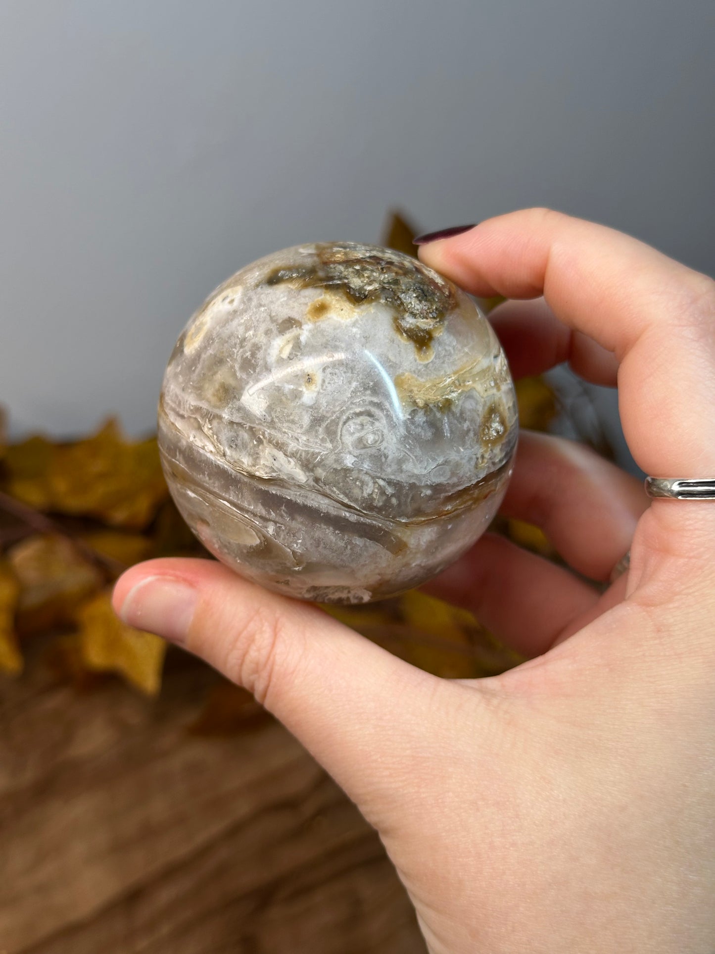 Tiger Agate Sphere
