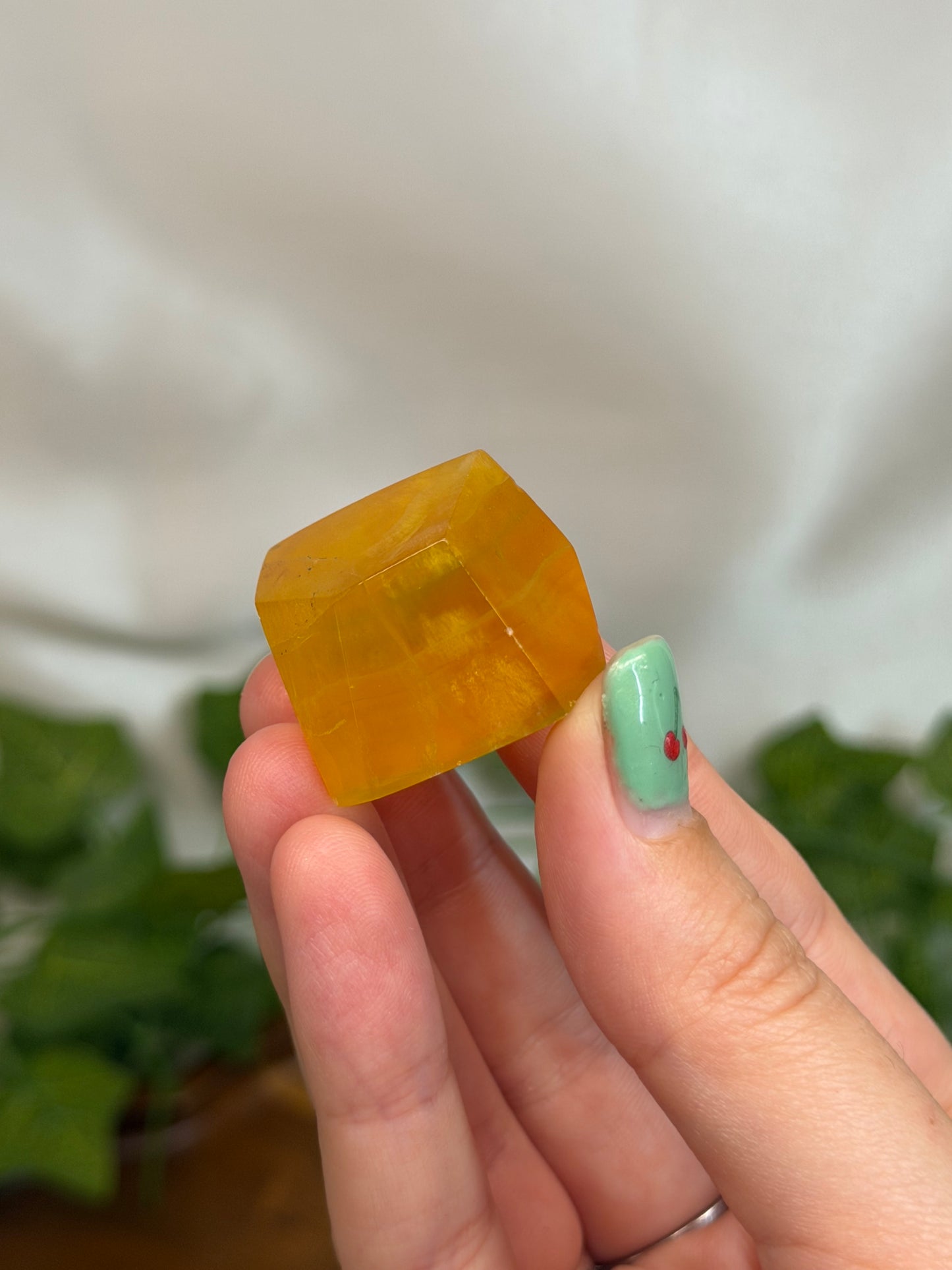 Mango Fluorite Freeforms