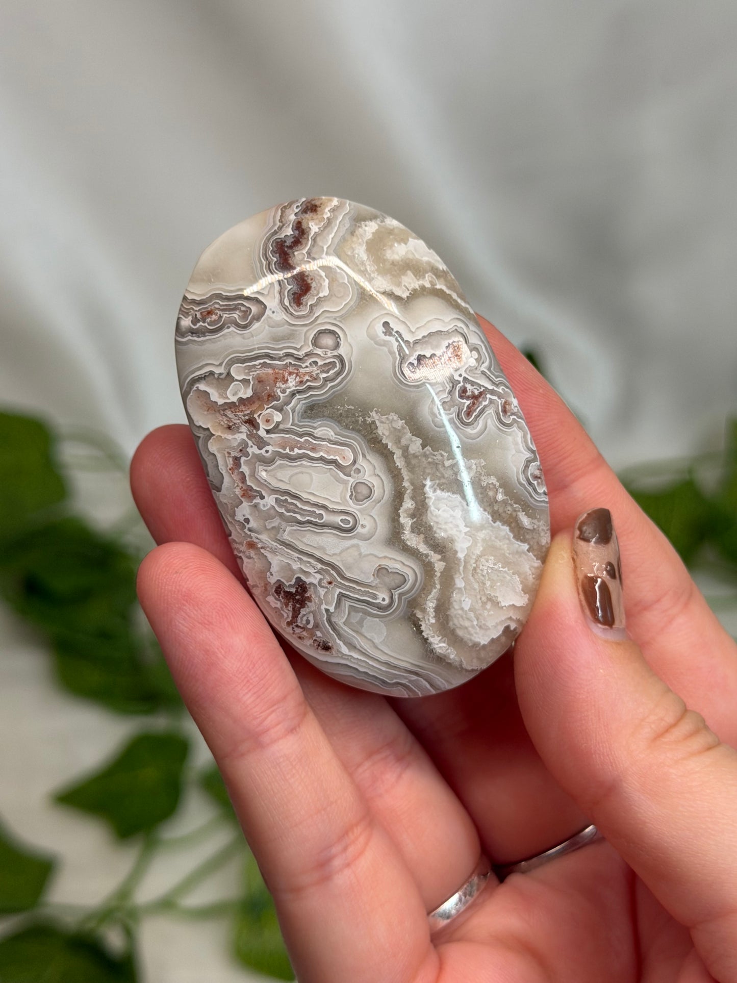 Crazy Lace Agate Palmstone