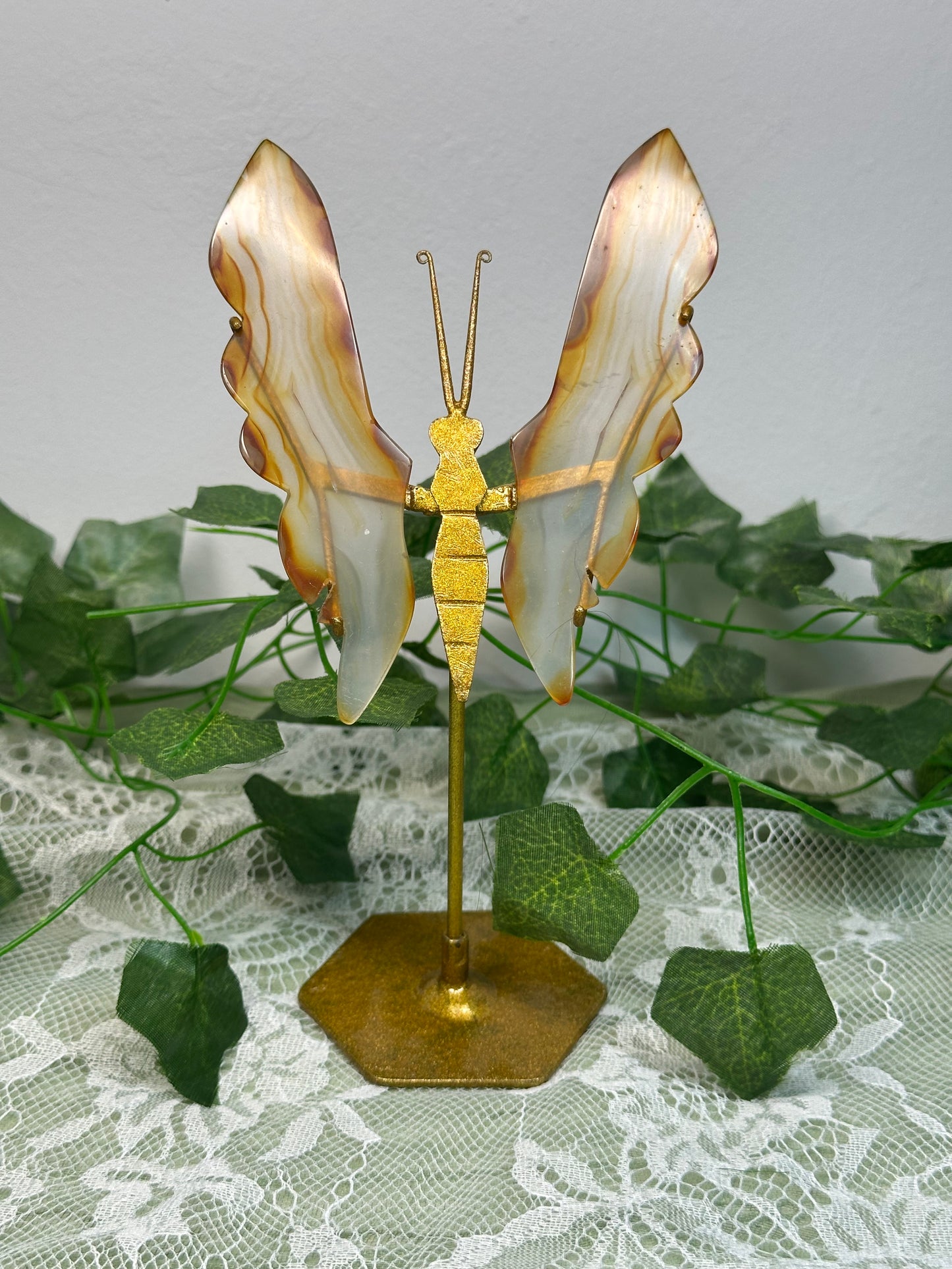 Iris Agate Butterfly A