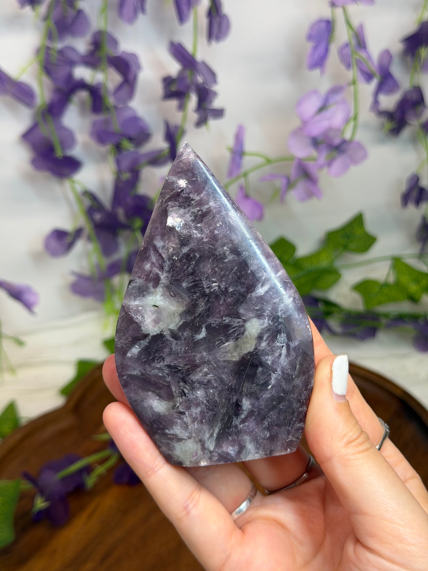 Purple Mica Shields