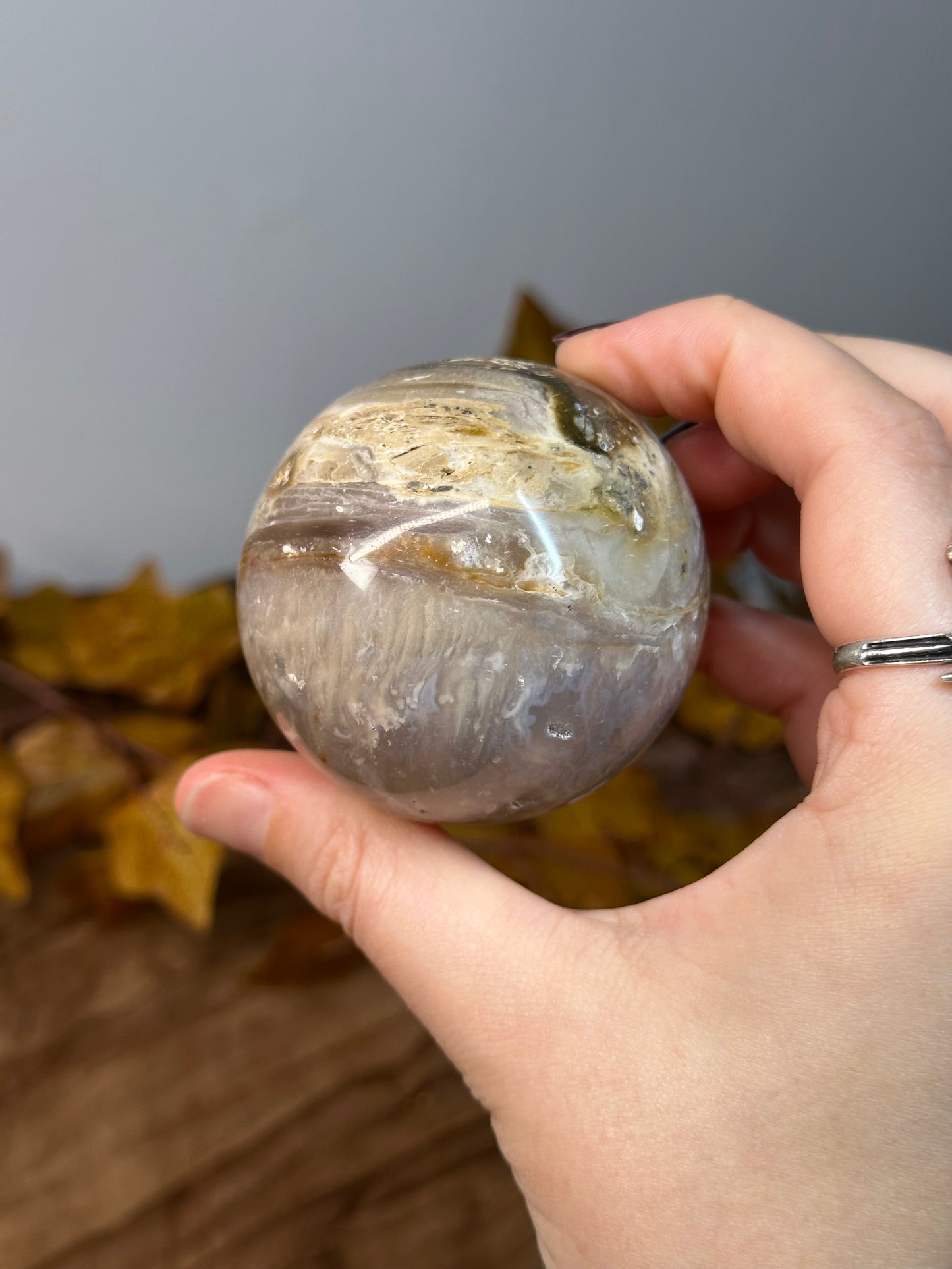 Tiger Agate Sphere