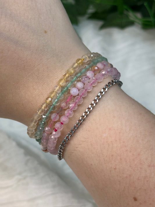4mm Faceted Bracelets