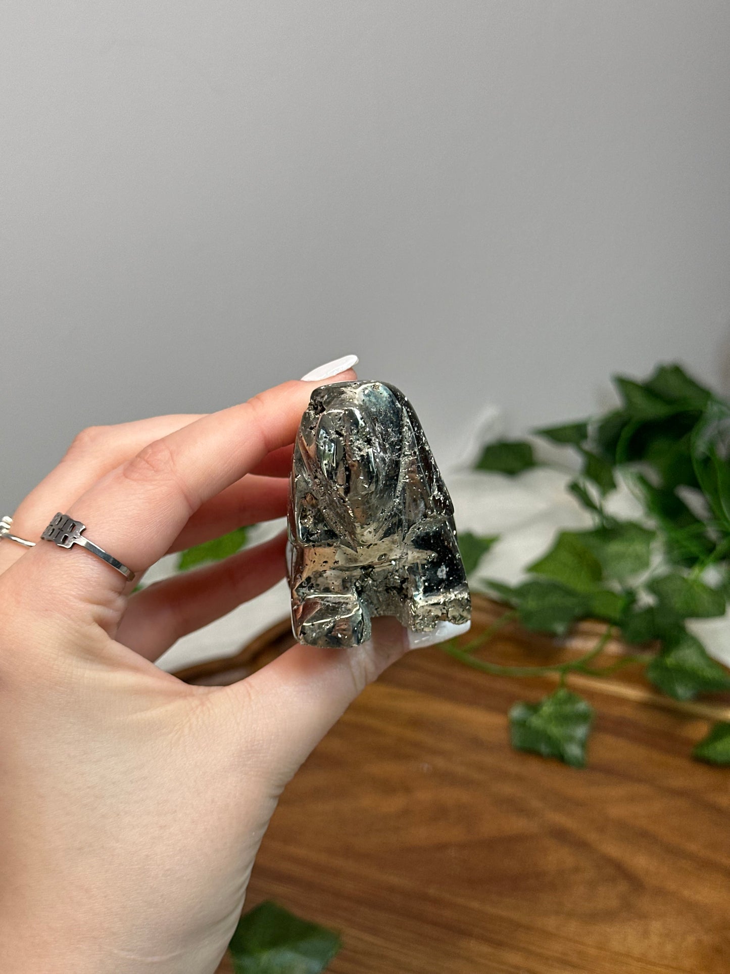 Laying Peruvian Pyrite Dog