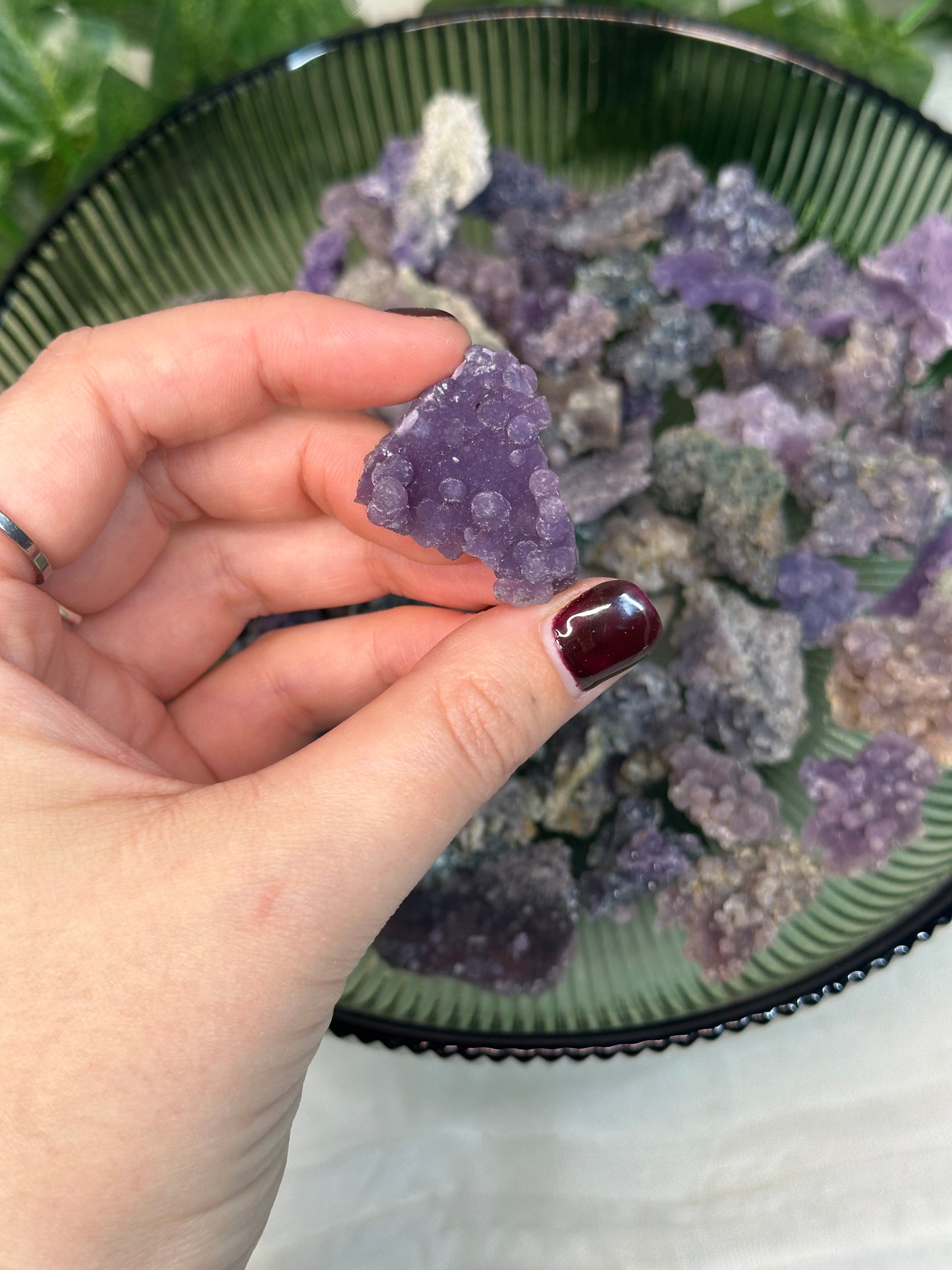 Mini Grape Agate Clusters