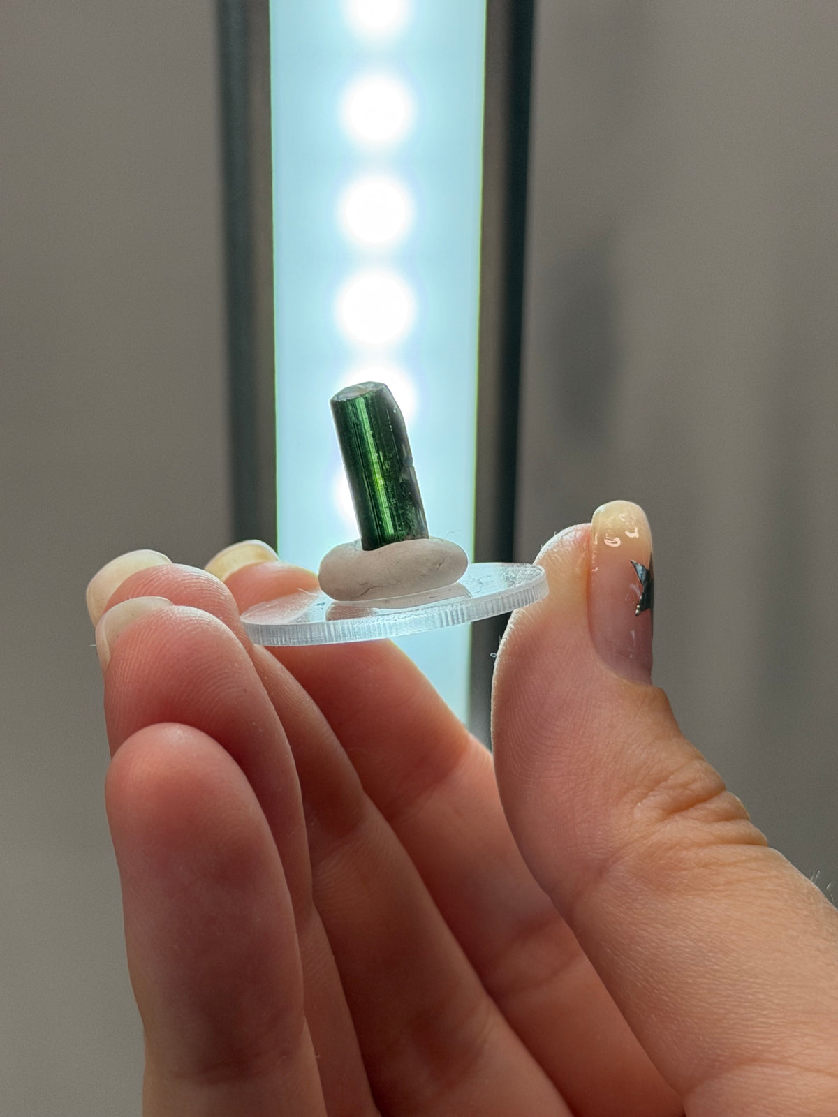 Green Tourmaline Specimens