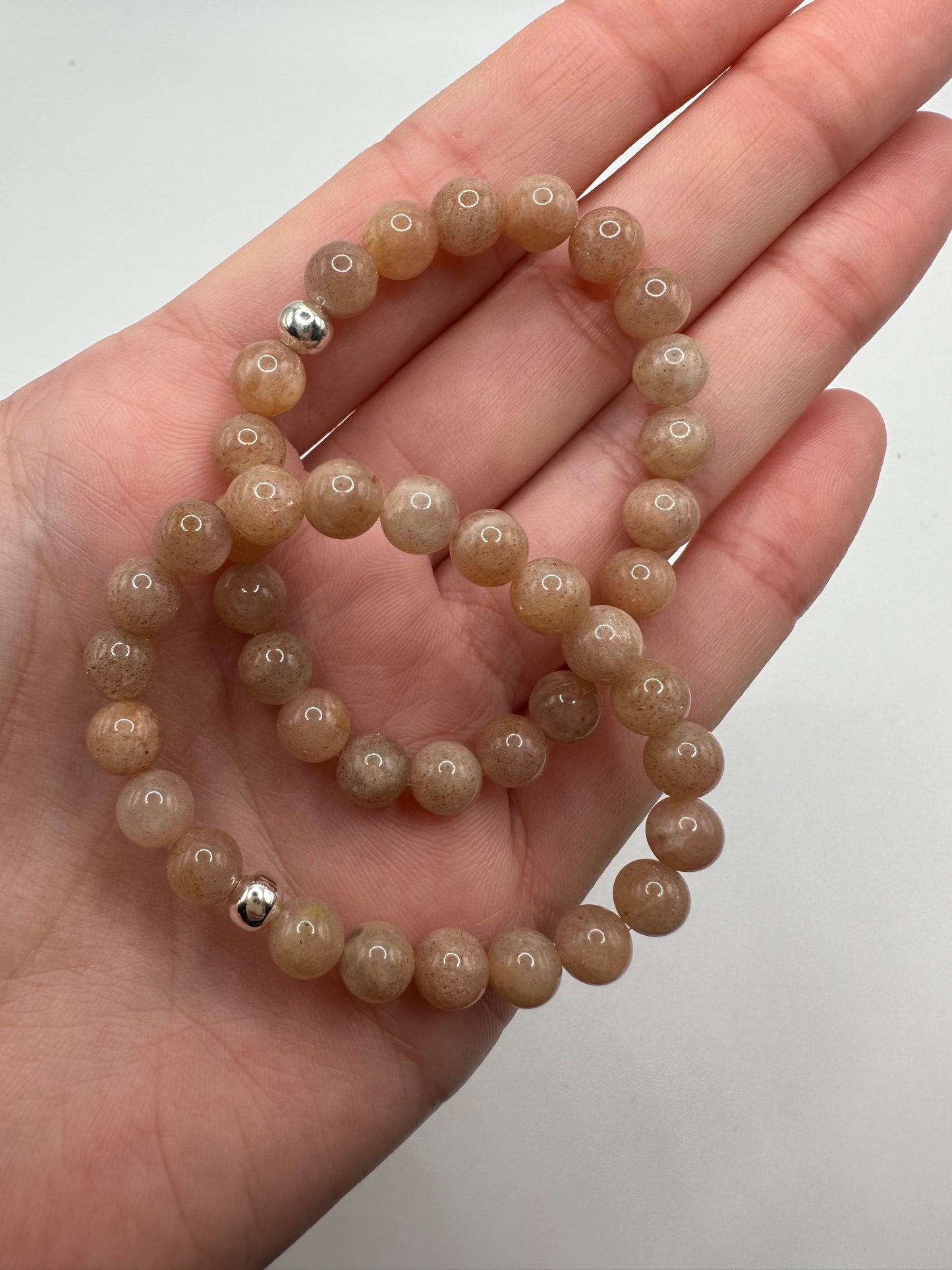Kids 6mm Beaded Stretchy Bracelet