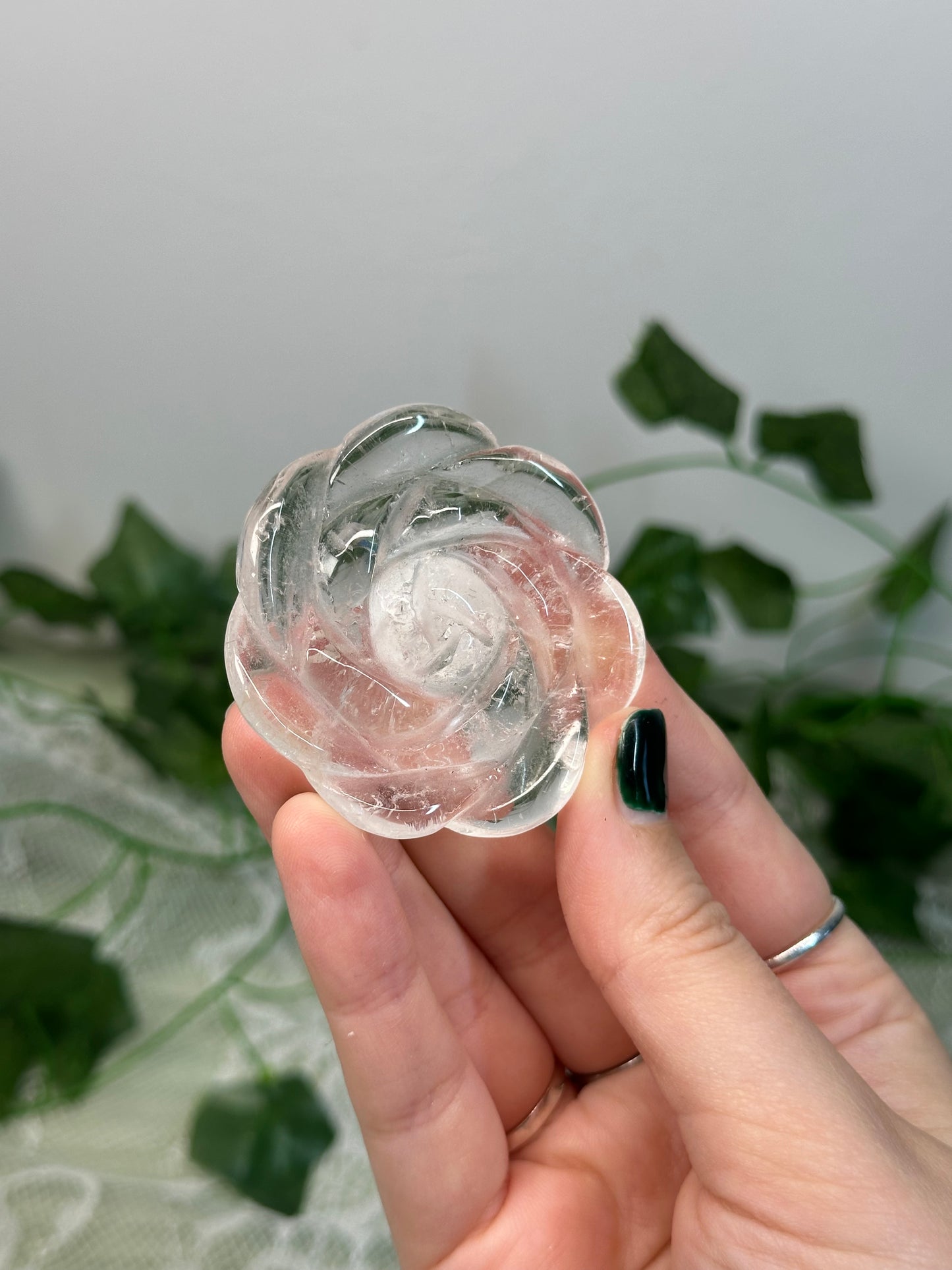 Clear Quartz Flowers