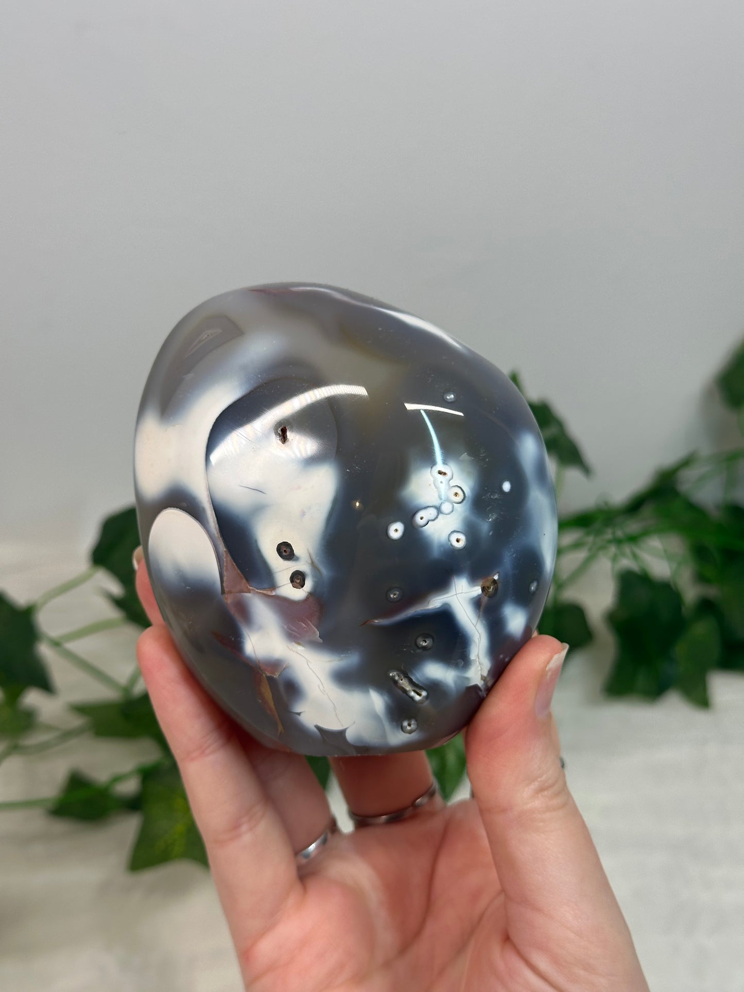 Orca Agate Freeform