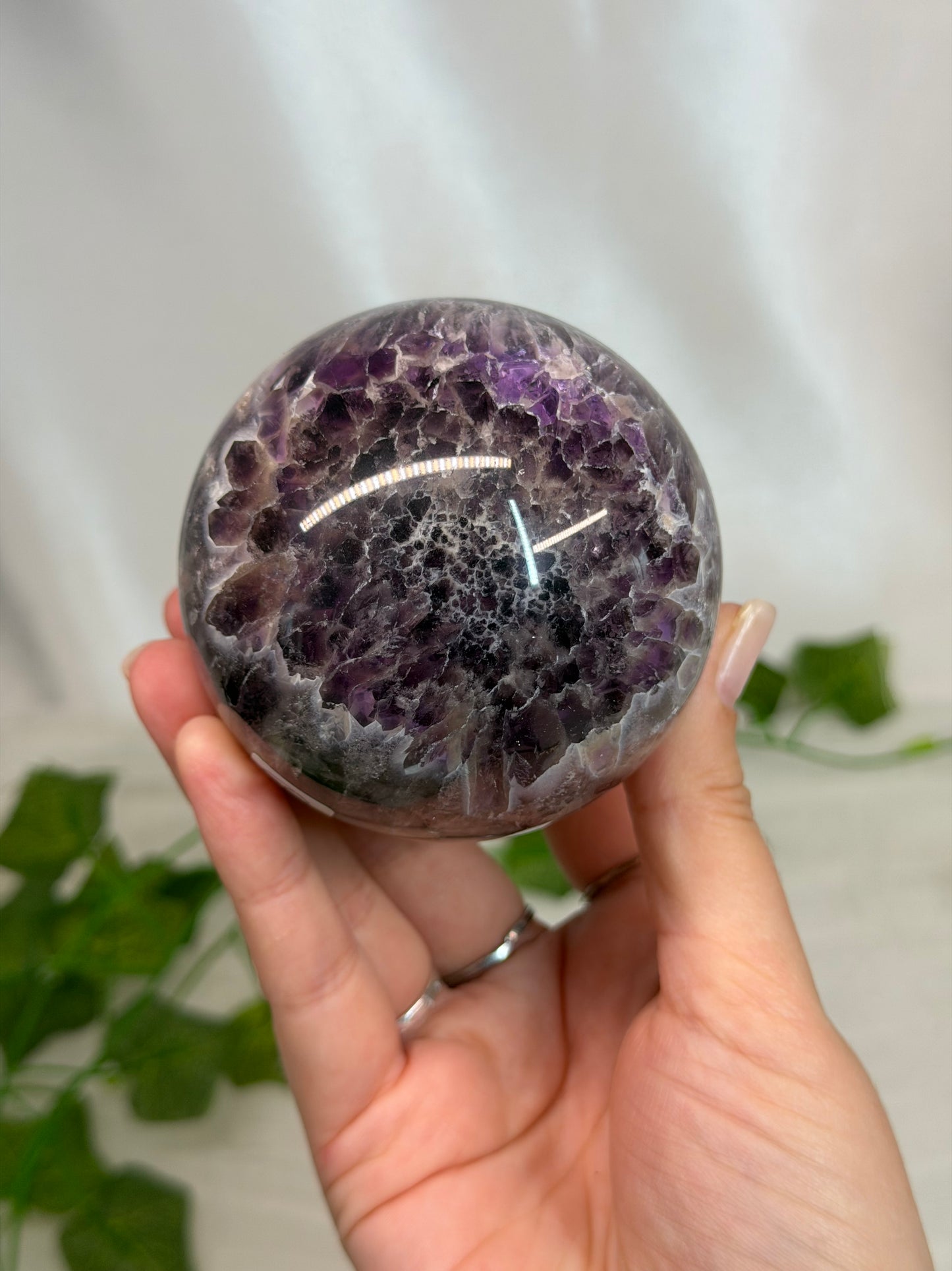 7cm Dream Amethyst Sphere