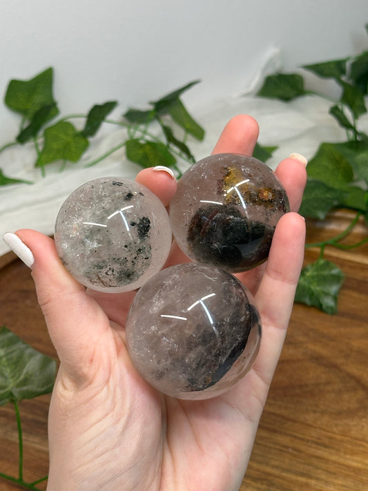 Garden Quartz Spheres