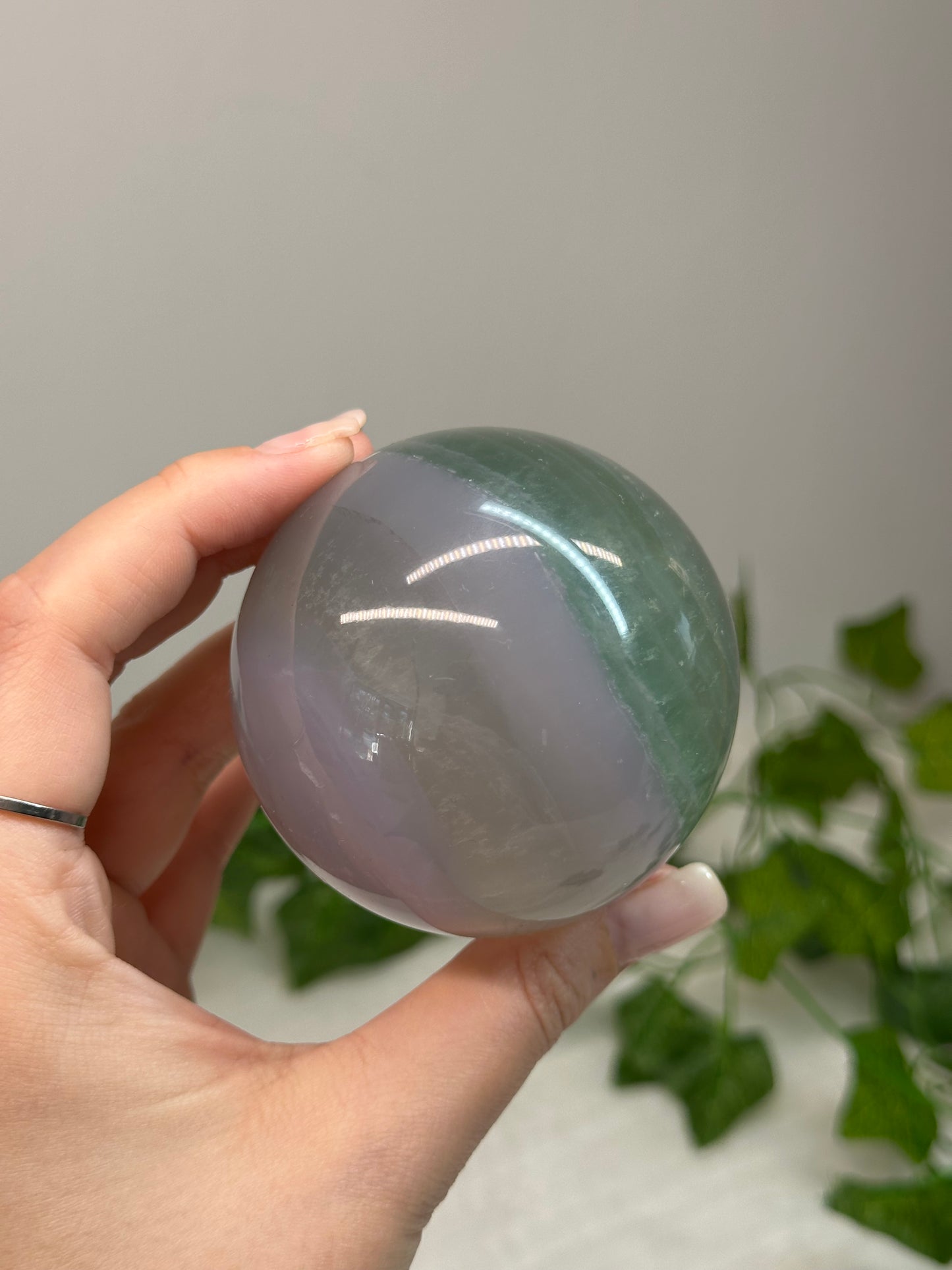 6.5 Yttrium Fluorite Sphere